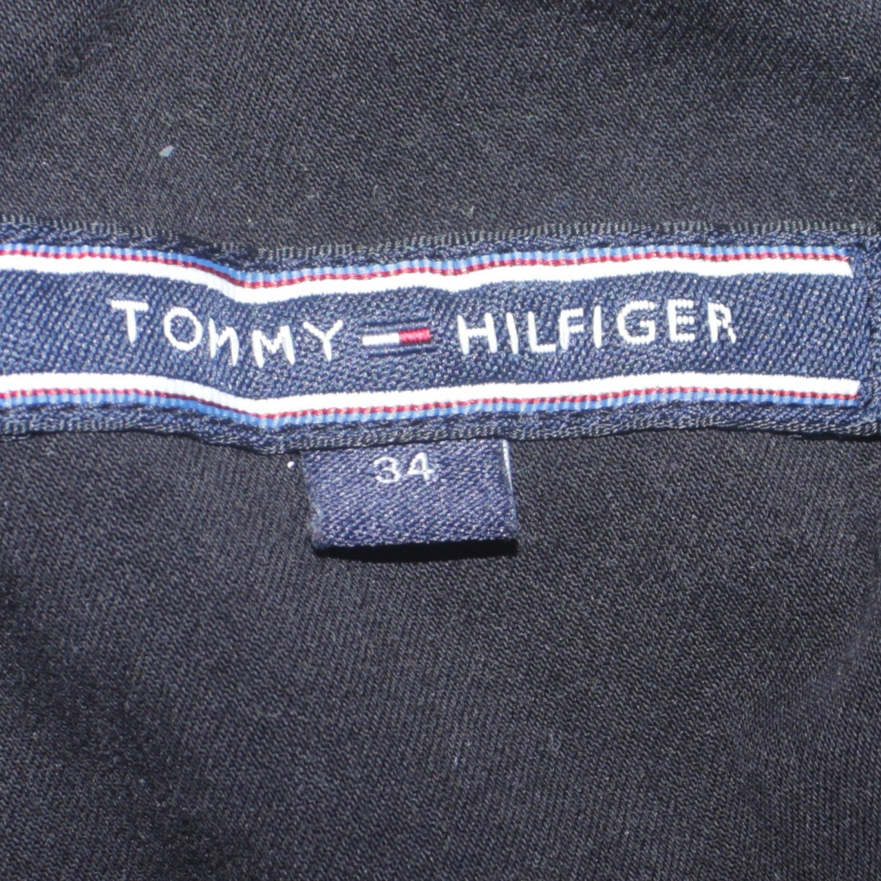 Tommy Hilfiger Men's Black Cargo Shorts Size 34 Regular Cotton Blend