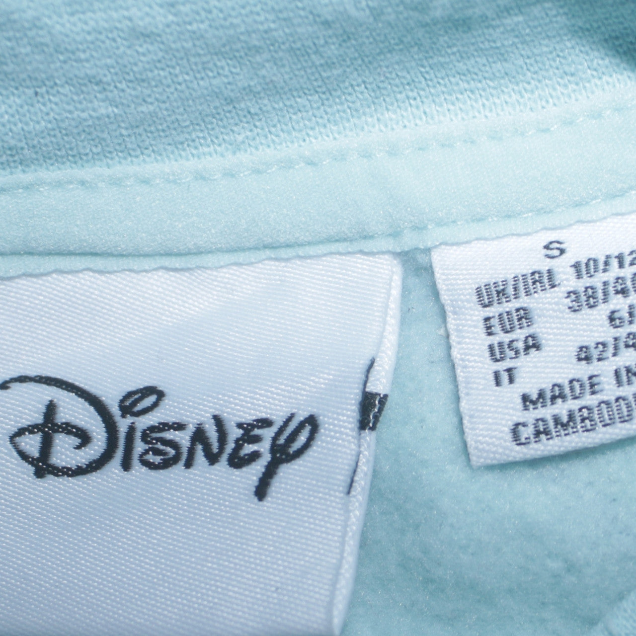 Disney Women Blue Stitch Pullover Sweatshirt Size S