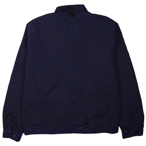 Luke Men's Blue XL Cotton Casual Button Jacket