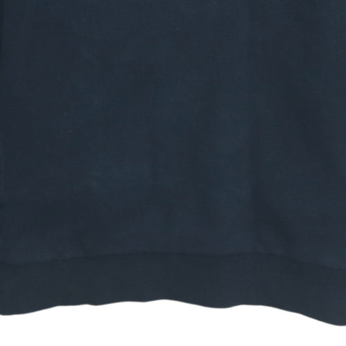 The North Face Boys Black XL Pullover Hoodie Fleece 1/4 Zip Logo Sweatshirt
