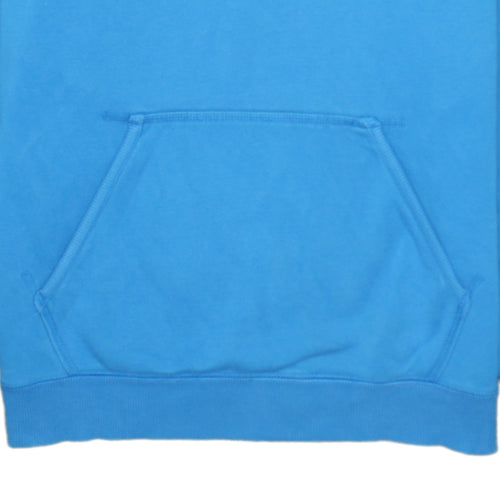 Puma Boys Blue Pullover Hoodie 12-13 Years Regular Fit Fleece Sweatshirt