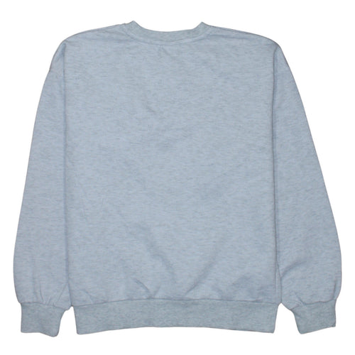 Disney Women Grey Mickey Mouse Pullover Sweatshirt Size 2XS