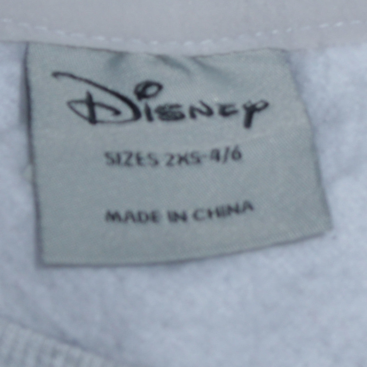 Disney Women Grey Mickey Mouse Pullover Sweatshirt Size 2XS