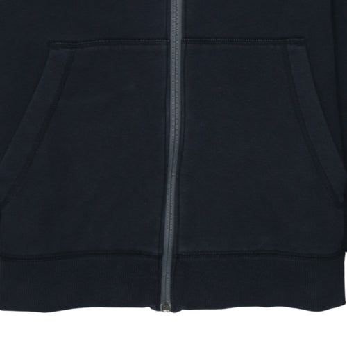 Under Armour Men's Black Full Zip Hoodie Small Slim Fit Fleece