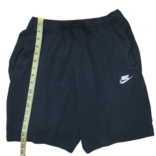 Nike Men’s Black Sweat Shorts Size S Casual Cotton Elastic Waist