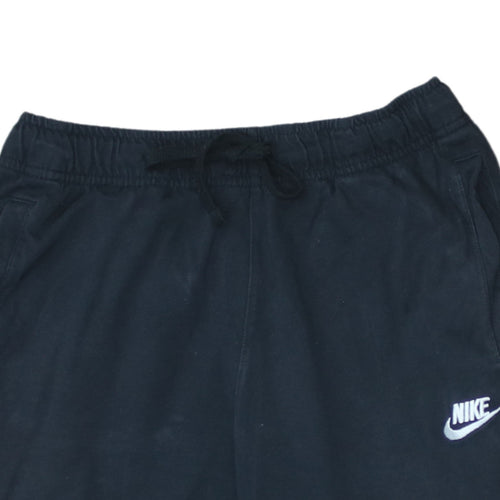 Nike Men’s Black Sweat Shorts Size S Casual Cotton Elastic Waist