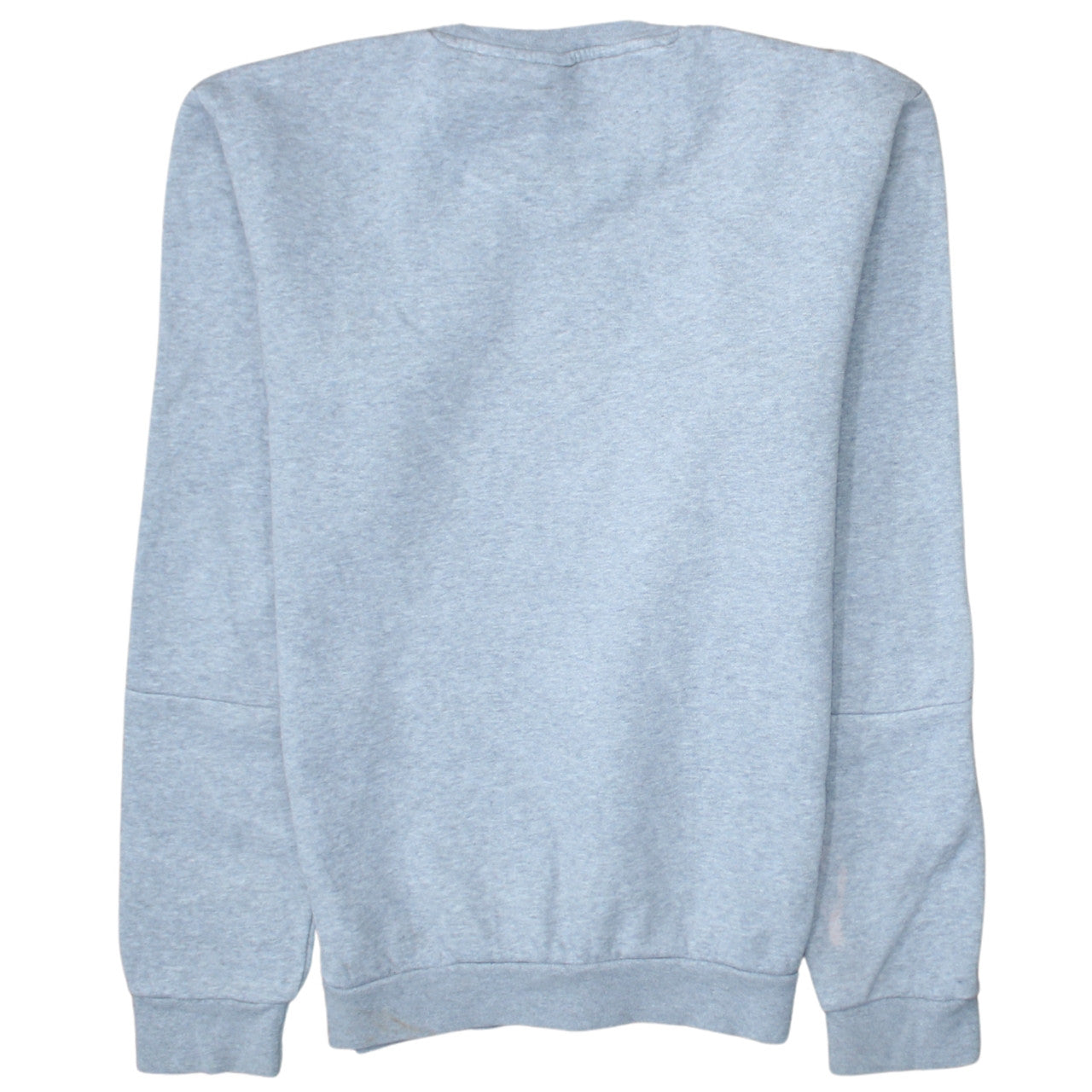 adidas Men Grey Crew Neck Pullover Sweatshirt S Regular Fit Sports Fleece