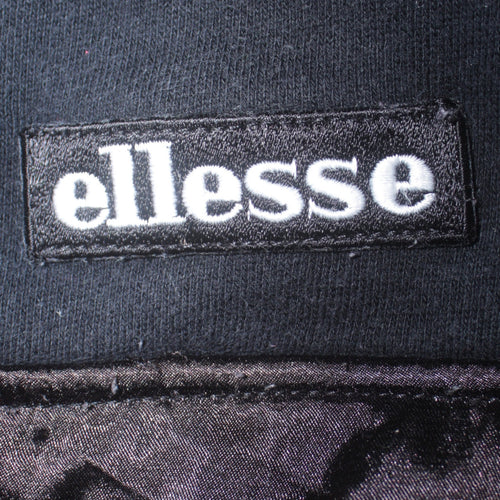 Ellesse Womens Black Size 6 1/4 Zip Pullover Sweatshirt