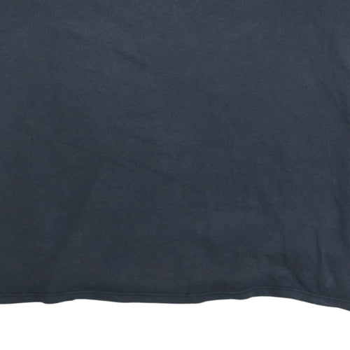 Nike Men's Black Athletic Fit Cotton Crew Neck T-Shirt L