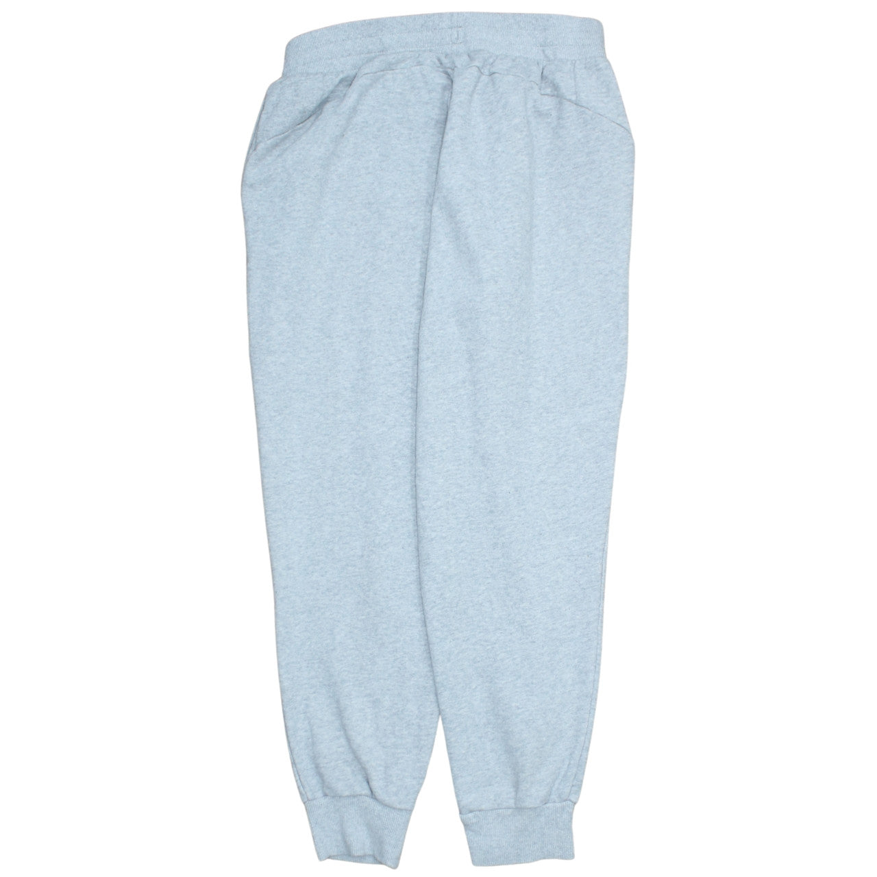 Puma Men's Grey Cotton Blend Jogger Trousers Size L