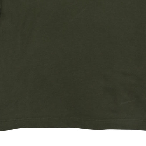 Tommy Hilfiger Women's Green Hoodie T-Shirt Dress Size S