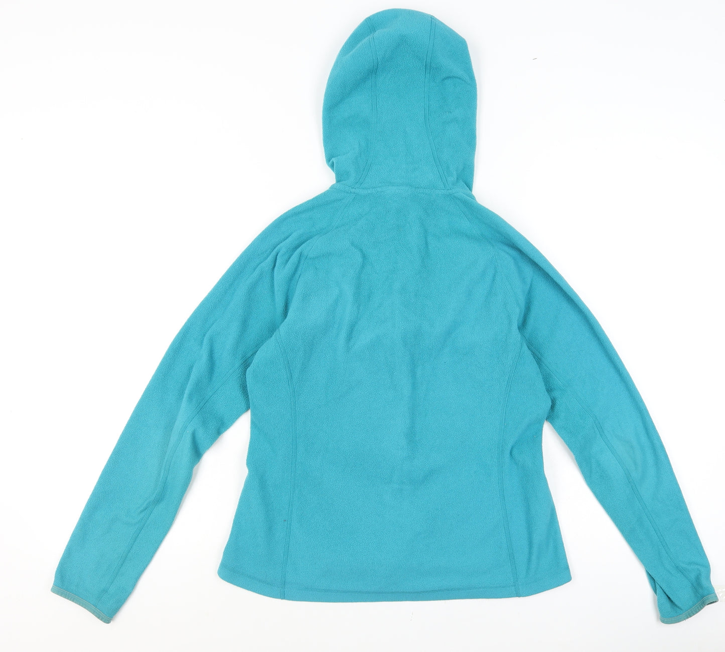 The North Face Women's Blue Fleece Hooded Full Zip Jacket Size M