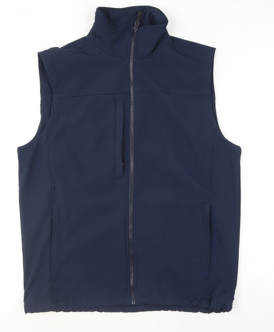 Regatta Professional Men's Blue Softshell Lined Bodywarmer Waistcoat L