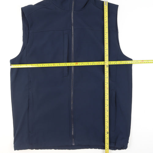 Regatta Professional Men's Blue Softshell Lined Bodywarmer Waistcoat L