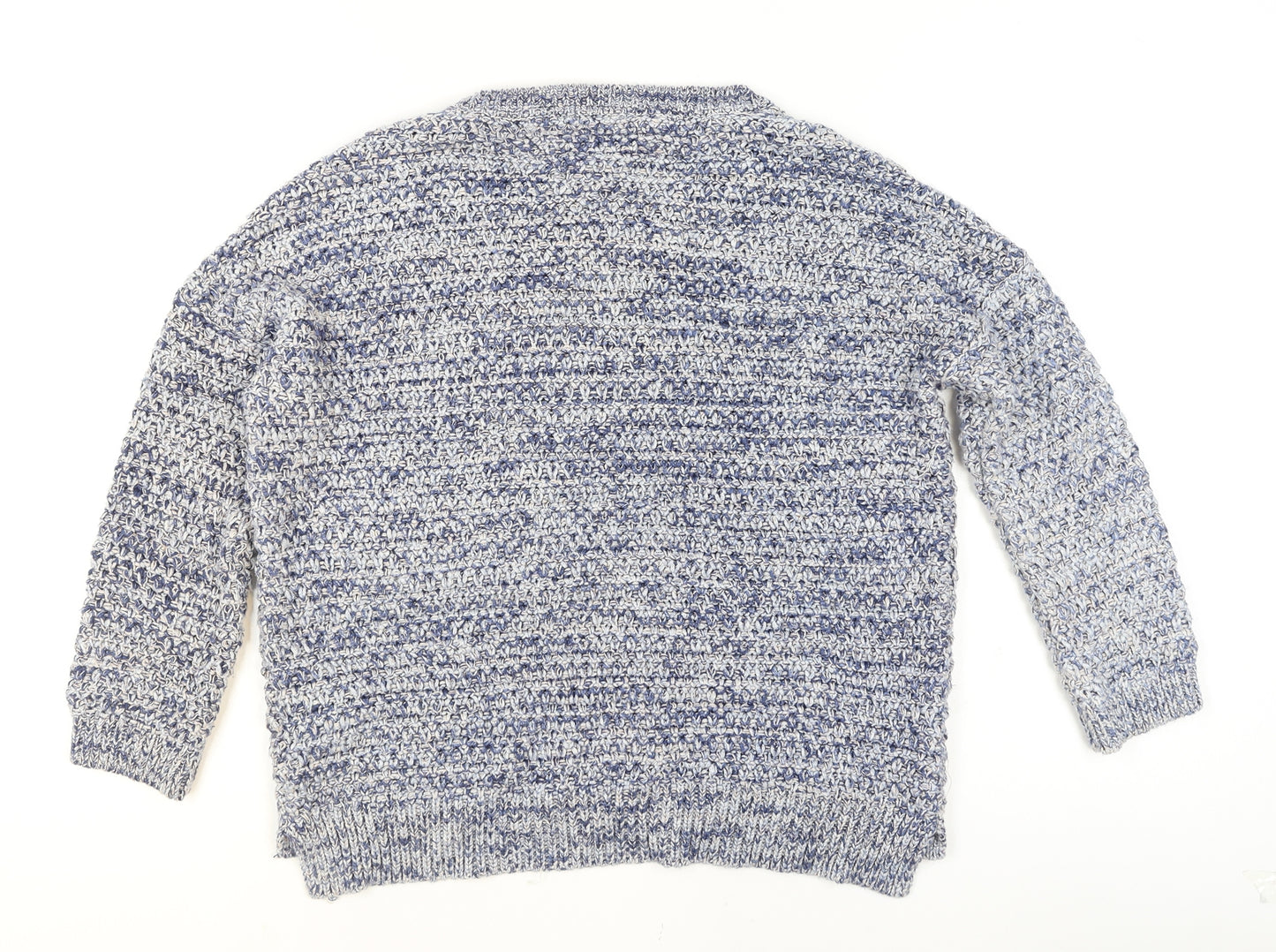 Tommy Hilfiger Women Blue Knit Pullover Jumper Size S