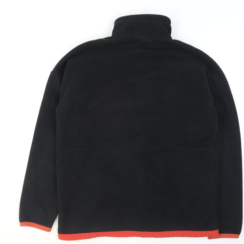 Craghoppers Men's Black & Red Fleece Full Zip Outdoor Jacket Size S