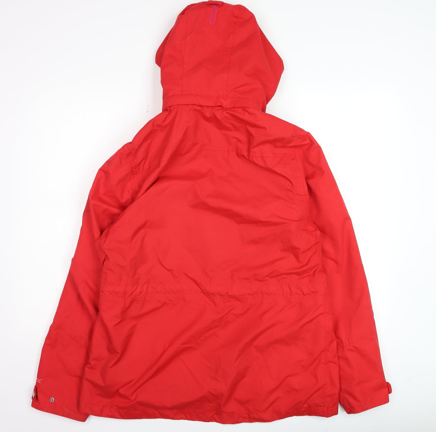 Regatta Women's Red Waterproof Hooded Parka Jacket Size 16
