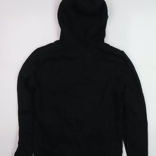 TEX Men's Black Full Zip Fleece Lined Hoodie Size S