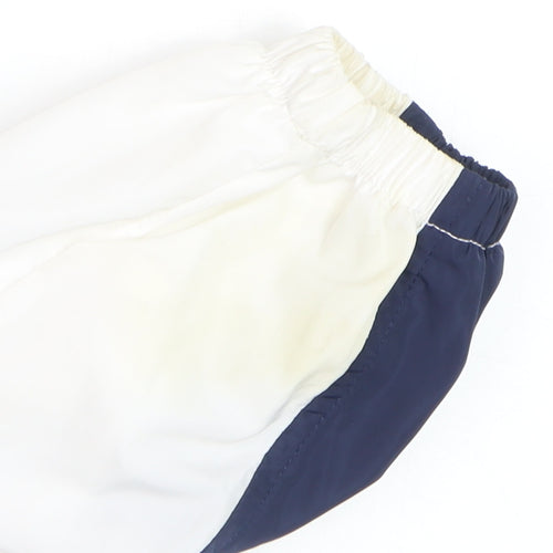 Tommy Hilfiger Men’s Blue White L Hooded Windbreaker Jacket