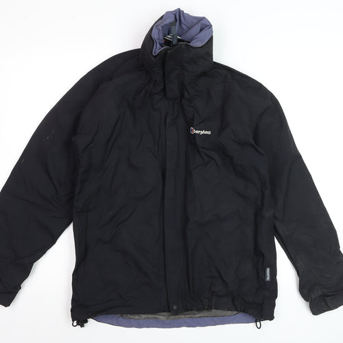 Berghaus Womens Black Waterproof Parka Jacket Size 8