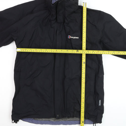 Berghaus Womens Black Waterproof Parka Jacket Size 8