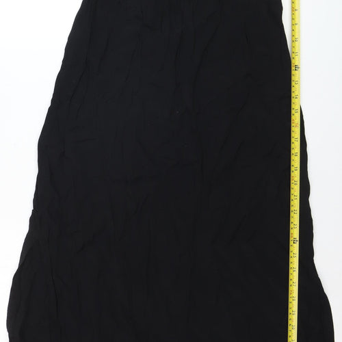 Something Else by Natalie Wood Women's Black Size 8 Midi Slip Dress