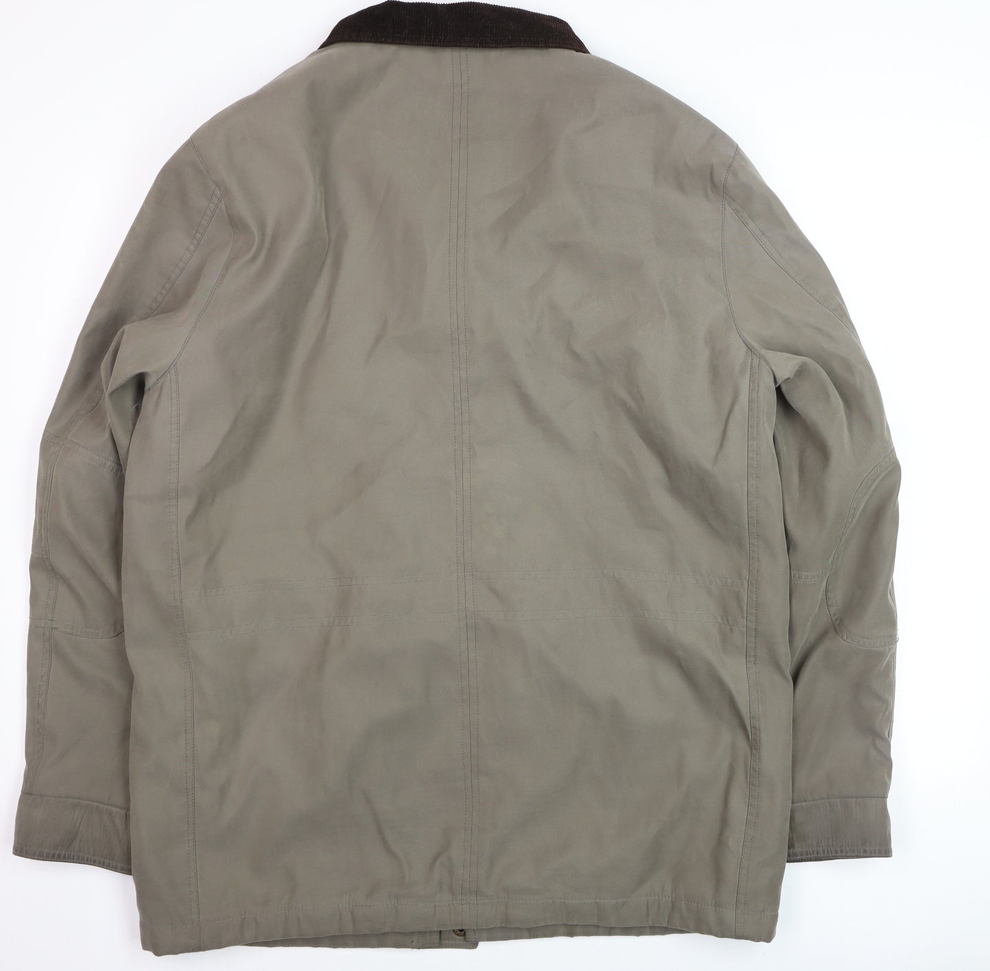 Skopes Men's Green Coniston Field Jacket M Mid-Length Polyester Twill