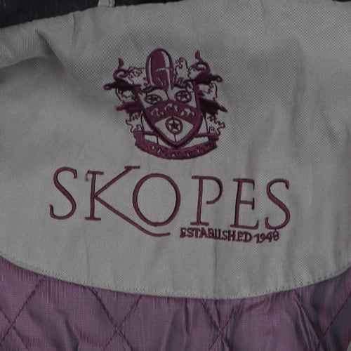 Skopes Men's Green Coniston Field Jacket M Mid-Length Polyester Twill