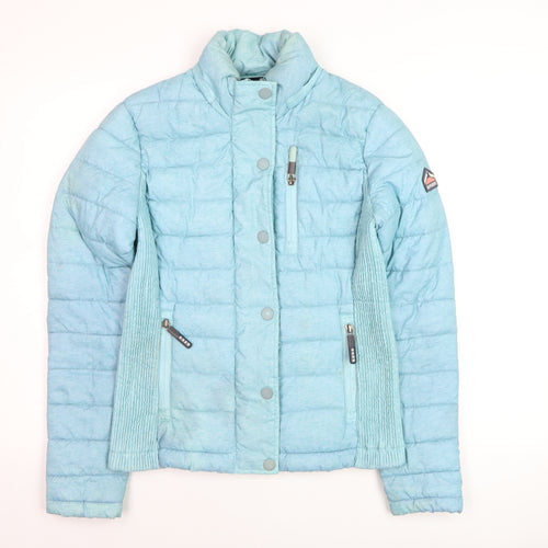 Regatta Women's Blue Puffer Jacket Size S Water Resistant