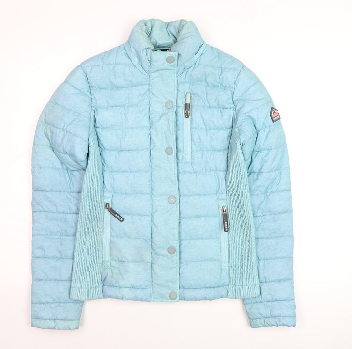 Regatta Women's Blue Puffer Jacket Size S Water Resistant