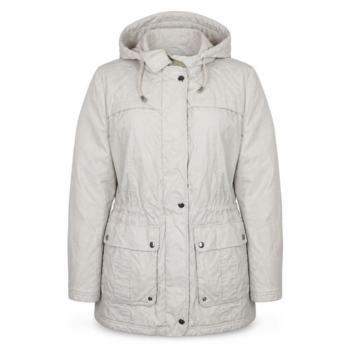 Marks and Spencer Women’s Beige Hooded Parka Jacket Size 14