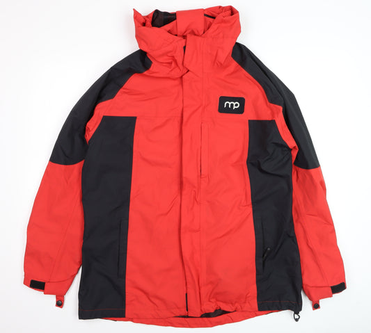 Muddy Puddles Boys Red Waterproof Hooded Ski Jacket 13-14 Years