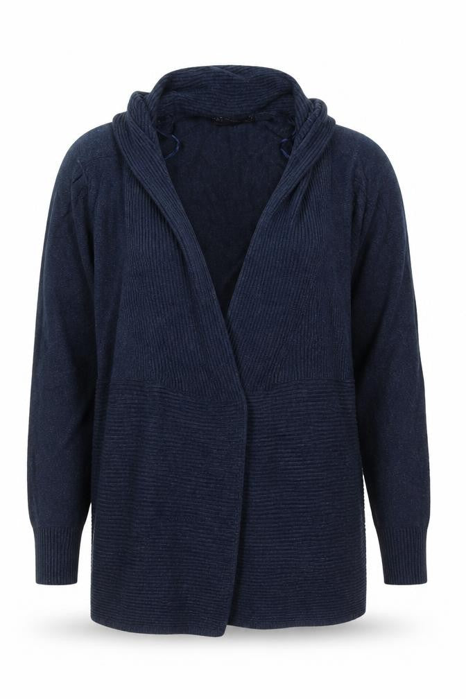 Marks and Spencer Womens Blue Knit Long Sleeve Cardigan Size S