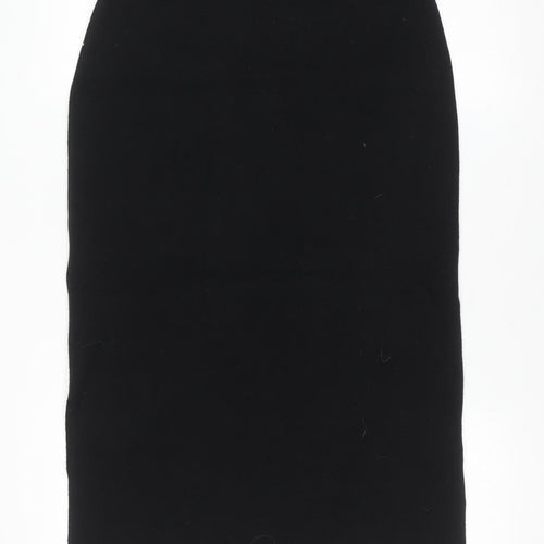 Lands' End Women's Black Knit Midi Pencil Skirt Size M