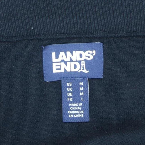 Lands' End Women's Black Knit Midi Pencil Skirt Size M
