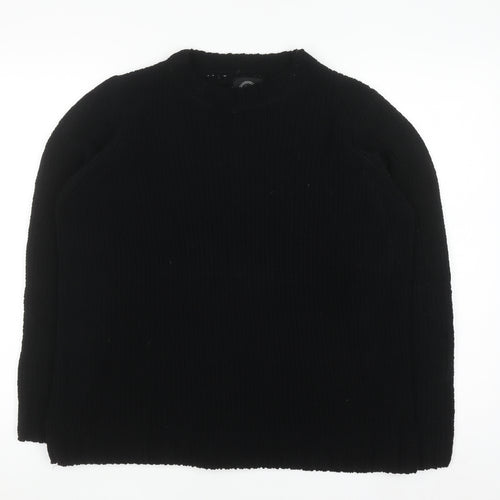 Ridge & Co Womens Black Knit Pullover Jumper Size 10