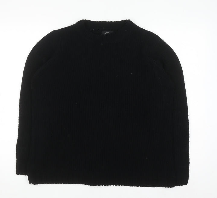 Ridge & Co Womens Black Knit Pullover Jumper Size 10