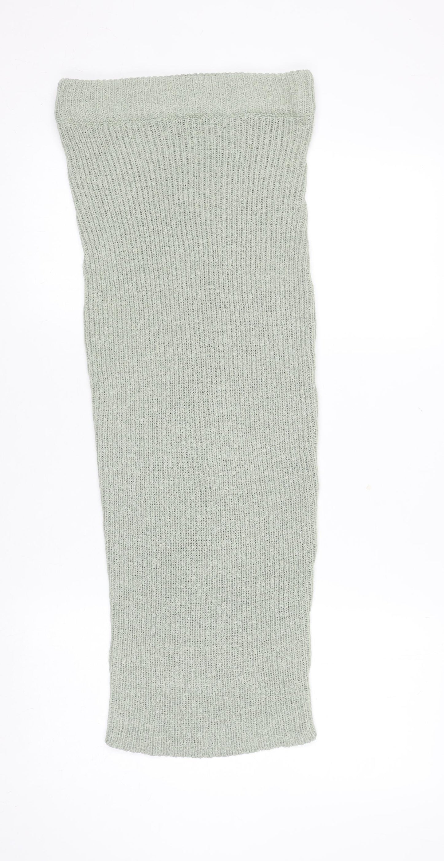 PrettyLittleThing Women’s Grey Knit Bodycon Midi Dress Size S