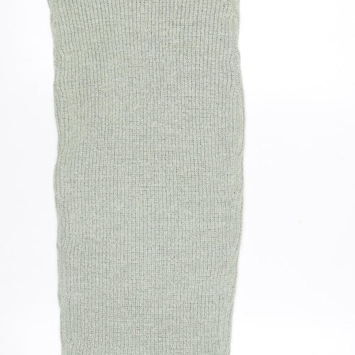 PrettyLittleThing Women’s Grey Knit Bodycon Midi Dress Size S