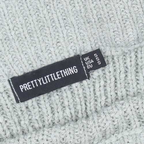 PrettyLittleThing Women’s Grey Knit Bodycon Midi Dress Size S