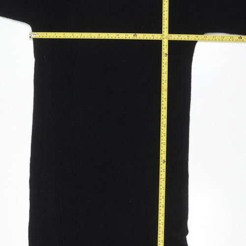 Nobody's Child Women's Black Knit Jumper Dress Size 8