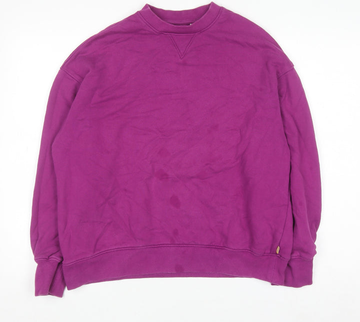 Levi's Gold Tab Women's Purple Cotton Crew Neck Sweatshirt Size S