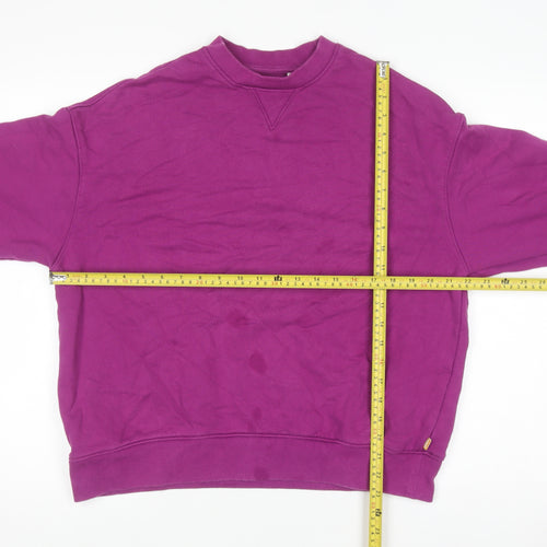 Levi's Gold Tab Women's Purple Cotton Crew Neck Sweatshirt Size S