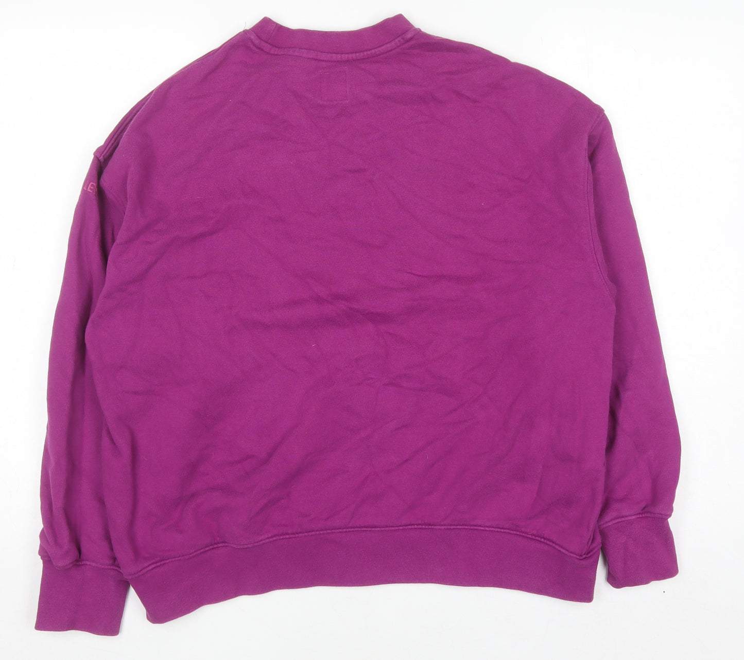 Levi's Gold Tab Women's Purple Cotton Crew Neck Sweatshirt Size S