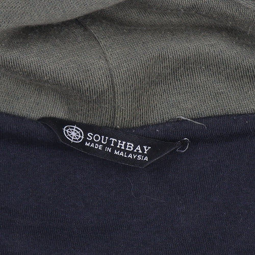 Southbay Men's Green XL Full Zip Hoodie with Pockets