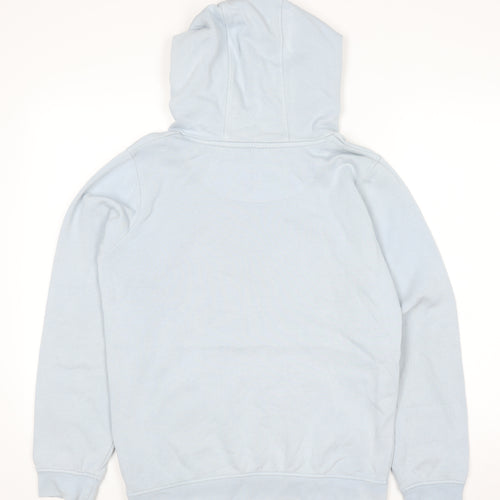 Lyle & Scott Junior Boys Blue Pullover Hoodie 14-15 Years Cotton Blend