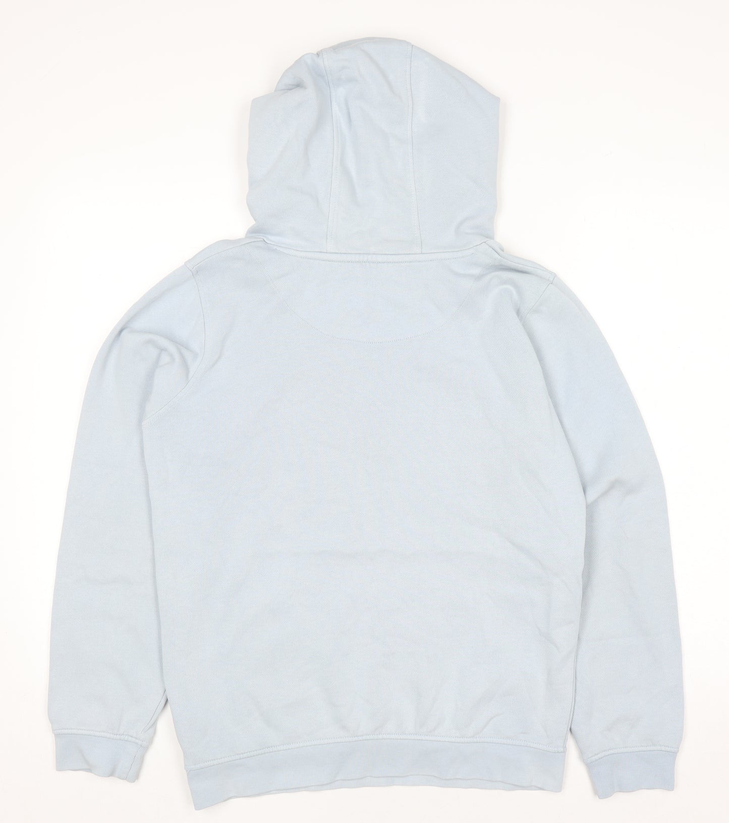 Lyle & Scott Junior Boys Blue Pullover Hoodie 14-15 Years Cotton Blend