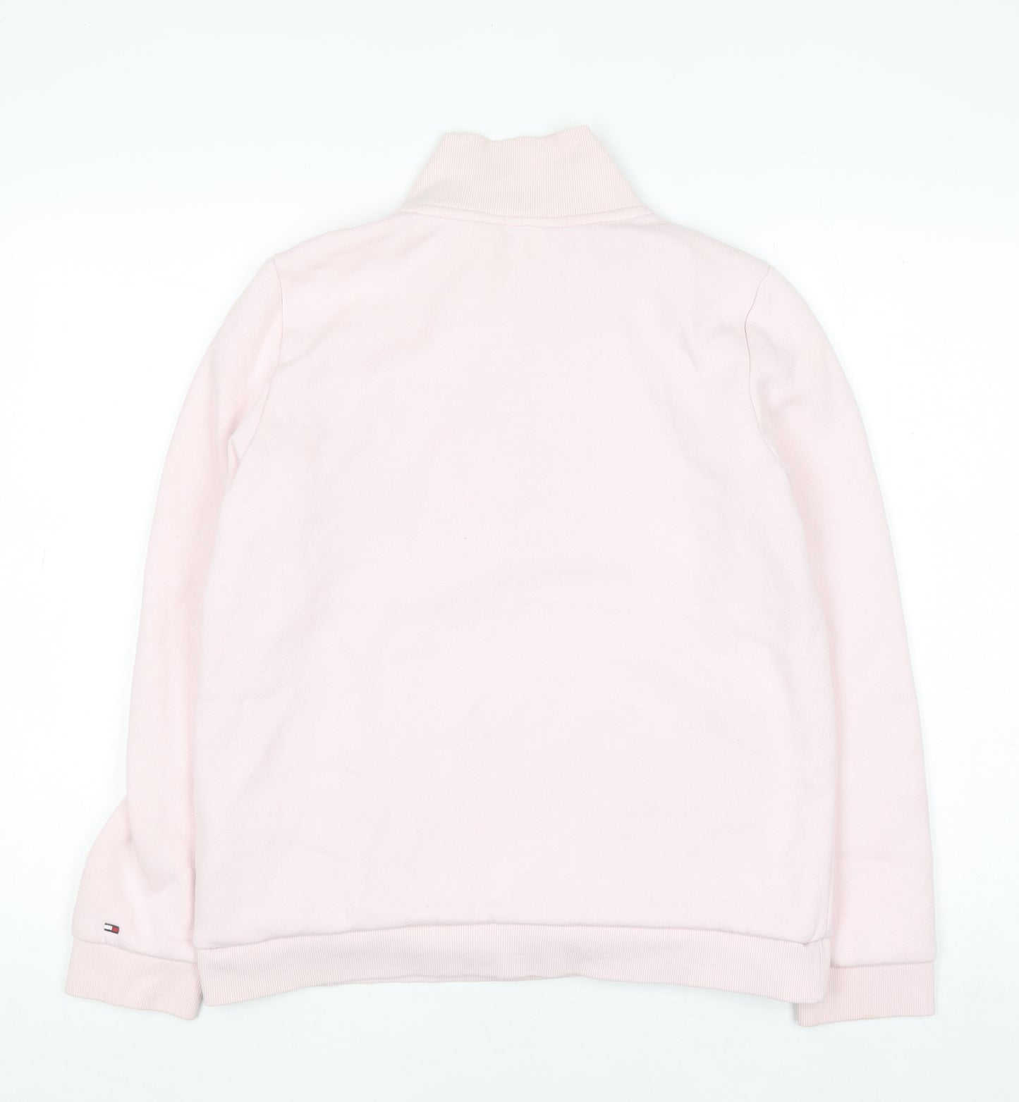 Tommy Hilfiger Women's Pink 1/2 Zip Pullover Sweatshirt Size M