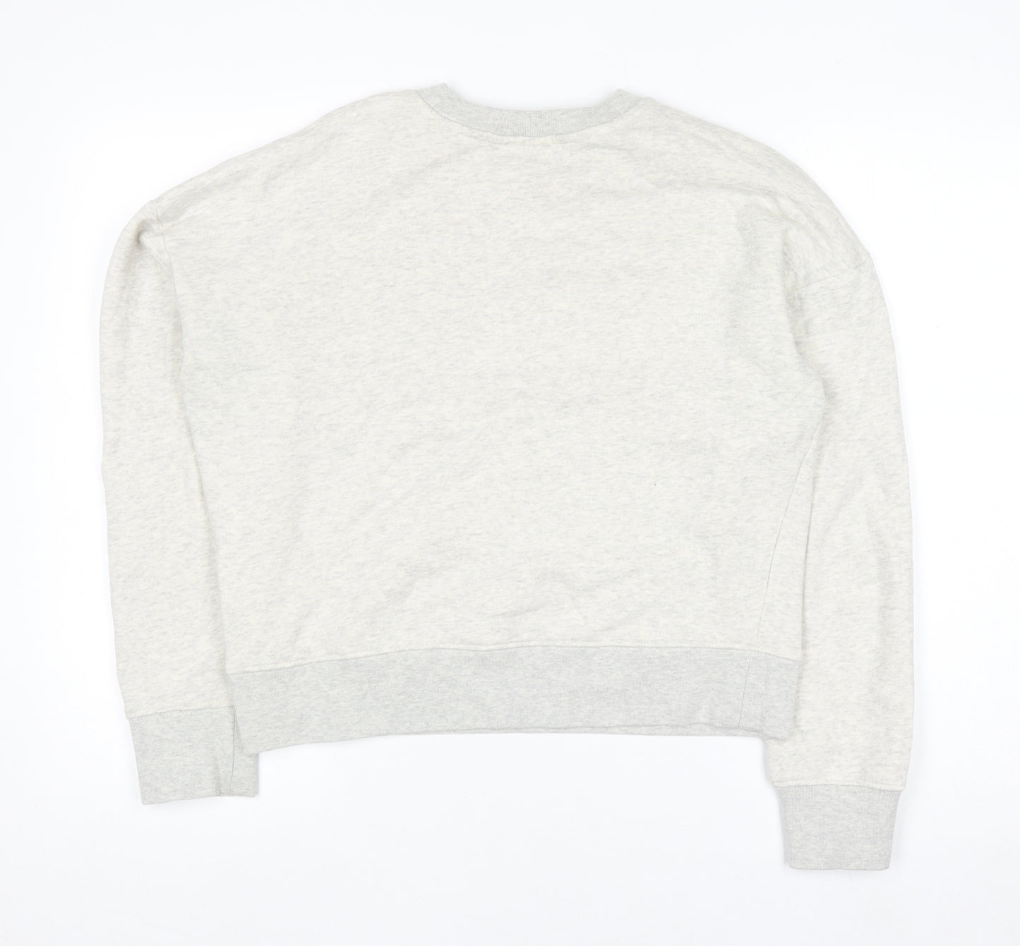 Scotch & Soda Womens Grey Pullover Sweatshirt Small Organic Cotton