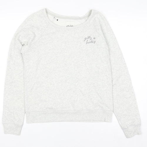 Gilly Hicks by Hollister Womens Grey Small Pullover Sweatshirt